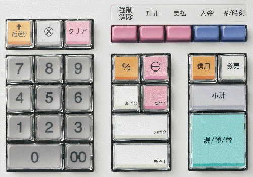 XE-A107 ダイヤ事務機